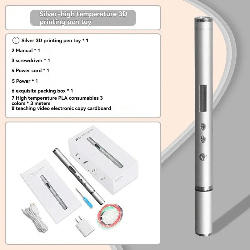 New Rp900a 3d Pen Slimmest Diy 3d Printing Pen In The World Creative Toy Gift Festival Presents For Kids