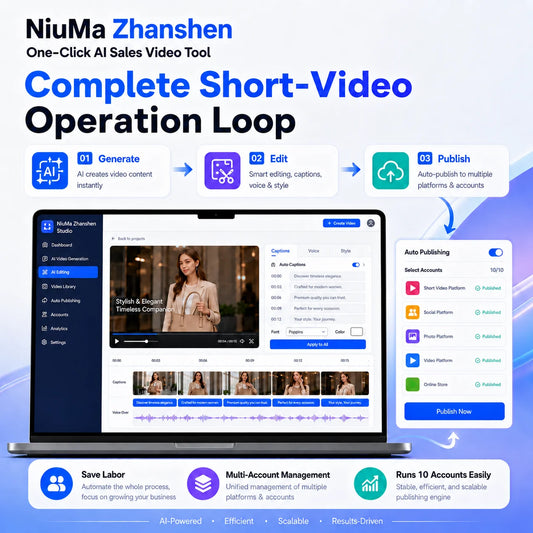 AI Short Video Generator Software | Automated Video Maker for Content Creation, Social Media Marketing & Digital Media Solutions