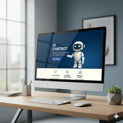 AI Chatbot Development Custom Intelligent Virtual Assistant Mac OS Multi Platform 24/7 Customer Service Automation Solution