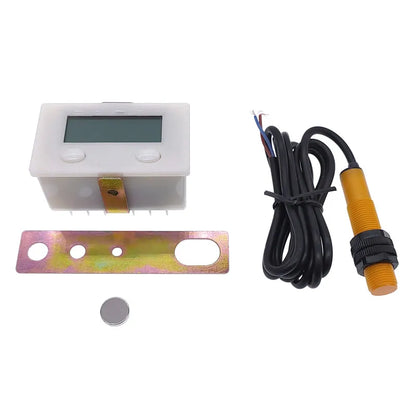 Electronic Digital 5 Display Counter Proximity Industrial Magnetic Sensor Switch Punch Counter Automatic Induction Counter Meter