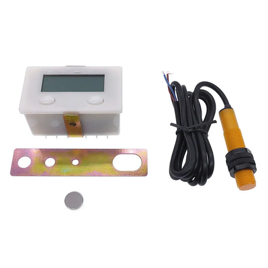 Electronic Digital 5 Display Counter Proximity Industrial Magnetic Sensor Switch Punch Counter Automatic Induction Counter Meter