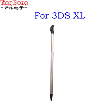1pcs Metal Telescopic Stylus Plastic Stylus Touch Screen Pen for 2DS 3DS New 2DS LL XL New 3DS XL For NDSL DS Lite NDSi NDS Wii