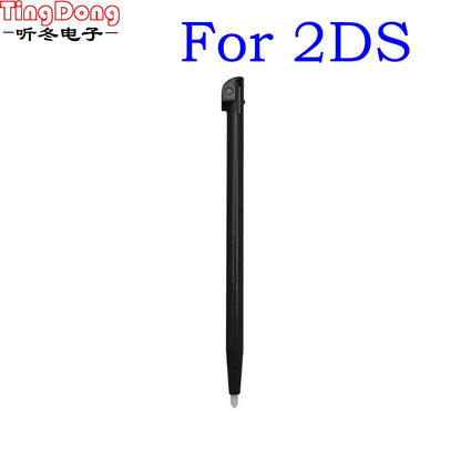 1pcs Metal Telescopic Stylus Plastic Stylus Touch Screen Pen for 2DS 3DS New 2DS LL XL New 3DS XL For NDSL DS Lite NDSi NDS Wii