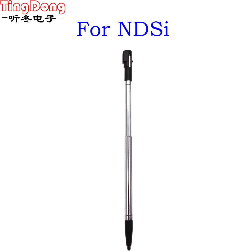 1pcs Metal Telescopic Stylus Plastic Stylus Touch Screen Pen for 2DS 3DS New 2DS LL XL New 3DS XL For NDSL DS Lite NDSi NDS Wii