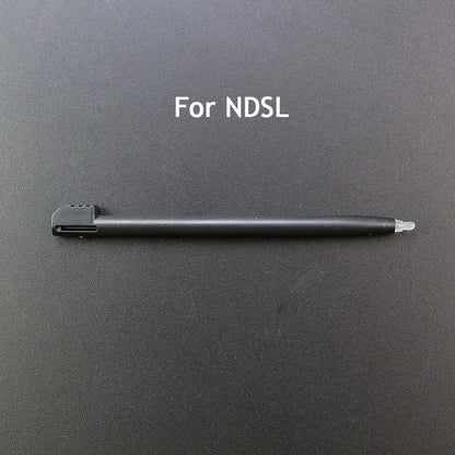 1piece Black Plastic Touch Screen Pen Metal Telescopic Stylus Pen For 2DS 3DS New 2DS 3DS XL LLFor DS Lite NDSL NDSI XL LL WII
