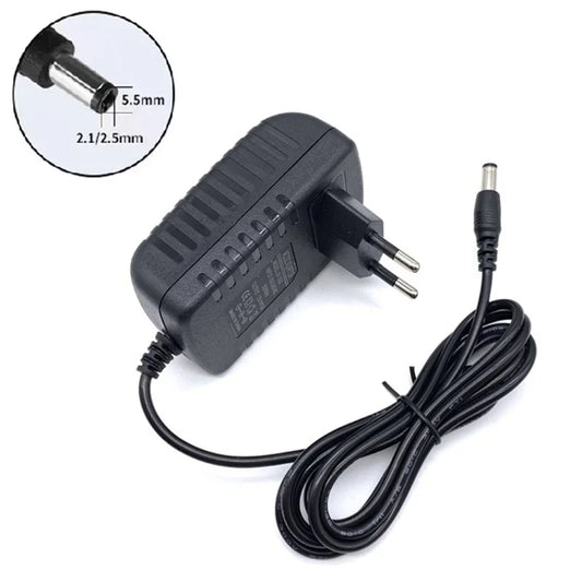 Power Adapter AC 100-240V Input DC Output 12V 2A Supply Charger EU US AU UK Adapter Converter Plug for Camera DVR LED Robot LED