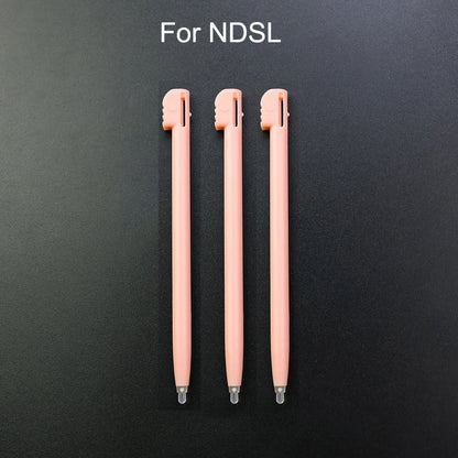 3PCS Plastic Stylus Touch Screen Metal Telescopic Stylus Pen for 3DS XLNDSI NDSL NDS New 2DS XL LL 2DS 3DS