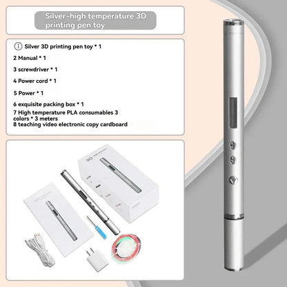 New Rp900a 3d Pen Slimmest Diy 3d Printing Pen In The World Creative Toy Gift Festival Presents For Kids