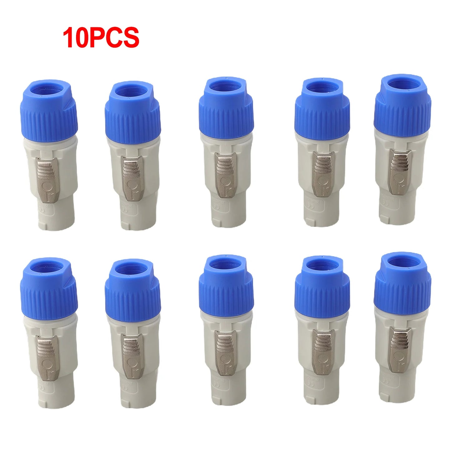 10PCS Powercon Connector Males 3 Pin Speaker  3 Pin Male Power Connector 20A 250V AC Power  Adapters