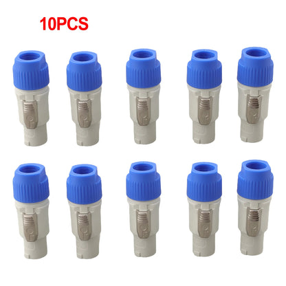 10PCS Powercon Connector Males 3 Pin Speaker  3 Pin Male Power Connector 20A 250V AC Power  Adapters