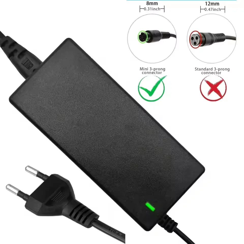 42V 2A DC Power Adapter 5-plug Lithium Battery Charger Replaceable Plug Power Charger AC100-240V EU US Plug Power Adapters