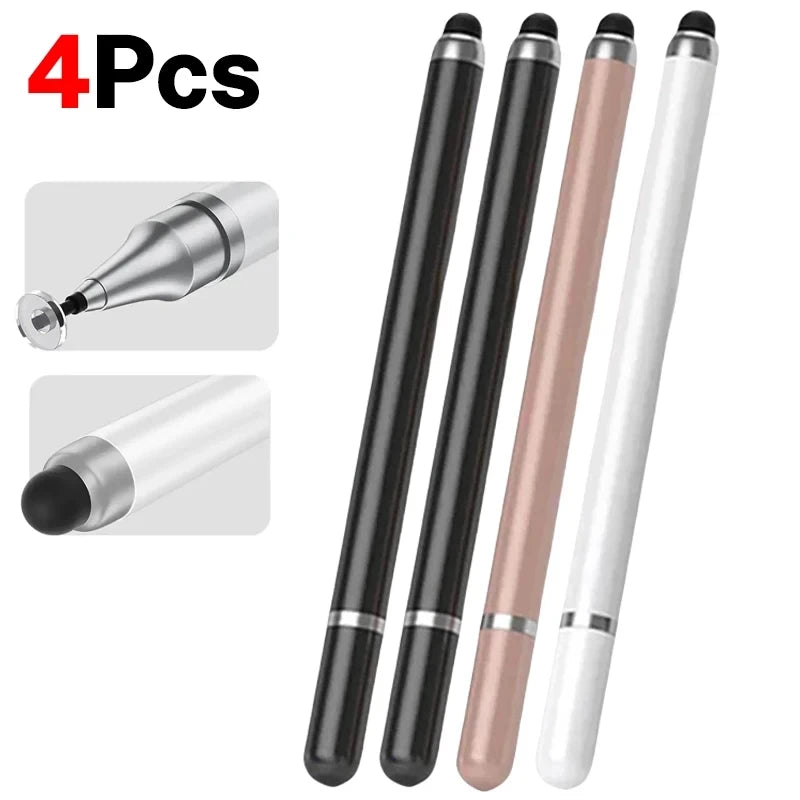 8-1PCS Double-Headed Universal Stylus Pen for iPad Tablet Android iOS Phone Drawing Writing Capacitive Screen Touch Stylus Pens