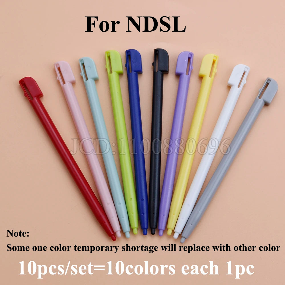 1Set 5-12pcs Plastic/Metal Touch Screen Stylus Pen Game Console Pen for NDSL NDSi NDS WIIU 2DS 3DS XL LL New 3DSXL LL New 2DSXL