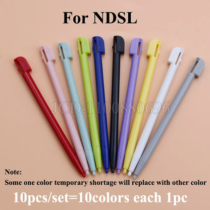 1Set 5-12pcs Plastic/Metal Touch Screen Stylus Pen Game Console Pen for NDSL NDSi NDS WIIU 2DS 3DS XL LL New 3DSXL LL New 2DSXL