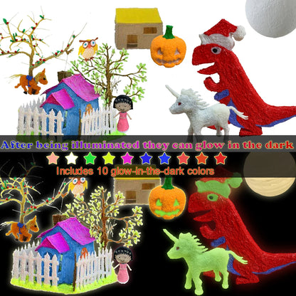 30 Colors 3D Pen Filament, 3m per Color Total 90m 3D Pen Filament Refills, PLA Filament for 3D Pen, Arts Crafts Drawing