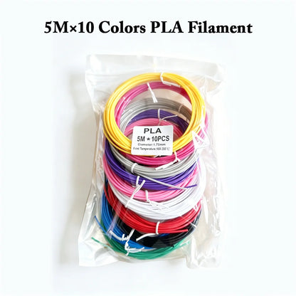 3D Printing Pen Adjustable Temp Speed LED Display DIY Graffiti Pen Non-Toxic PLA Safe Educational Toy For Kids Birthday Gift