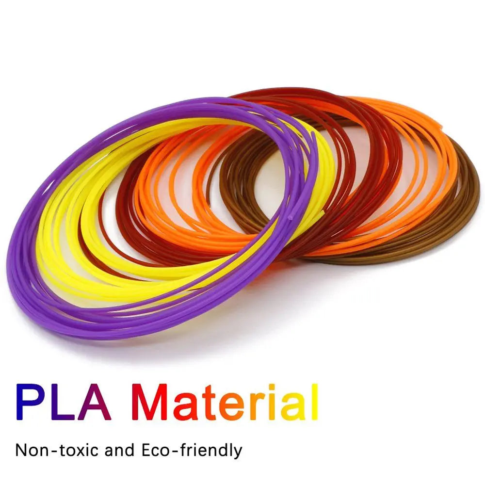 School Stereoscopic Low Temperature 3D Pen Accessories Filament 1.75mm 3D Printing Material PLA/ABS/PCL