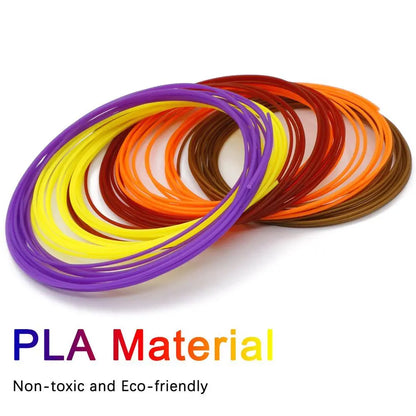 School Stereoscopic Low Temperature 3D Pen Accessories Filament 1.75mm 3D Printing Material PLA/ABS/PCL