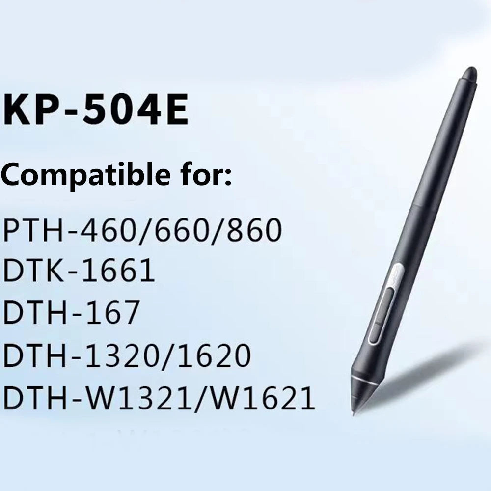 Digital Pen 2K LP-190-0K / KP-504 / KP-501E / LP-1100 /Pro Pen 3D KP-505 for Wacom Intuos, Cintiq, MobileStudio, Drawing Tablets