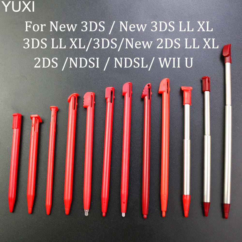 1Pcs Touch Screen Stylus Pen for  3DS XLNDSI NDSL NDS New 2DS XL LL 2DS 3DS Plastic Metal Stylus Pen Replacement Part