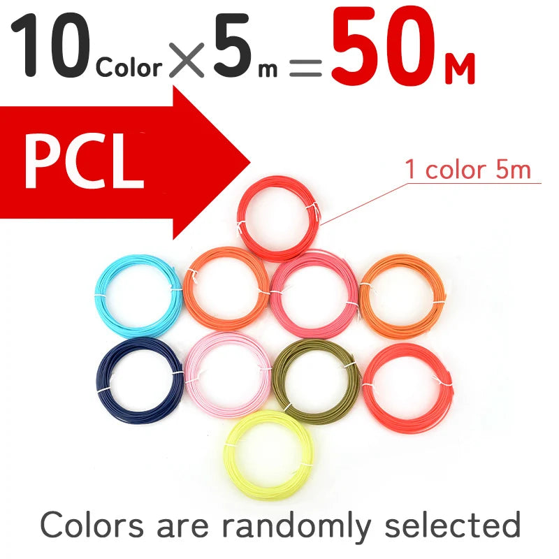 DIY 3D Pen Printing Pen 3D Print for Kids Low Temperature With Free PCL Filament Smart Toys Gift for boys and girls
