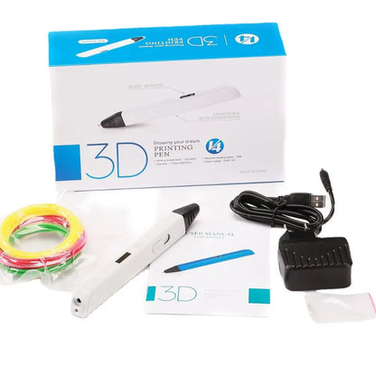 3D Paint Pen Printing OLED Display Stepless Speed Control Temperature Adjustment 1.75mm PLA/ABS 9M Filament DIY Kids Draw Gift