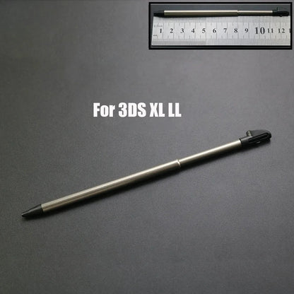 1pcs Black Plastic Stylus Touch Screen Metal Telescopic Stylus Pen For 2DS 3DS New 2DS LL XL New 3DS XL LL For NDSL NDSi NDS Wii