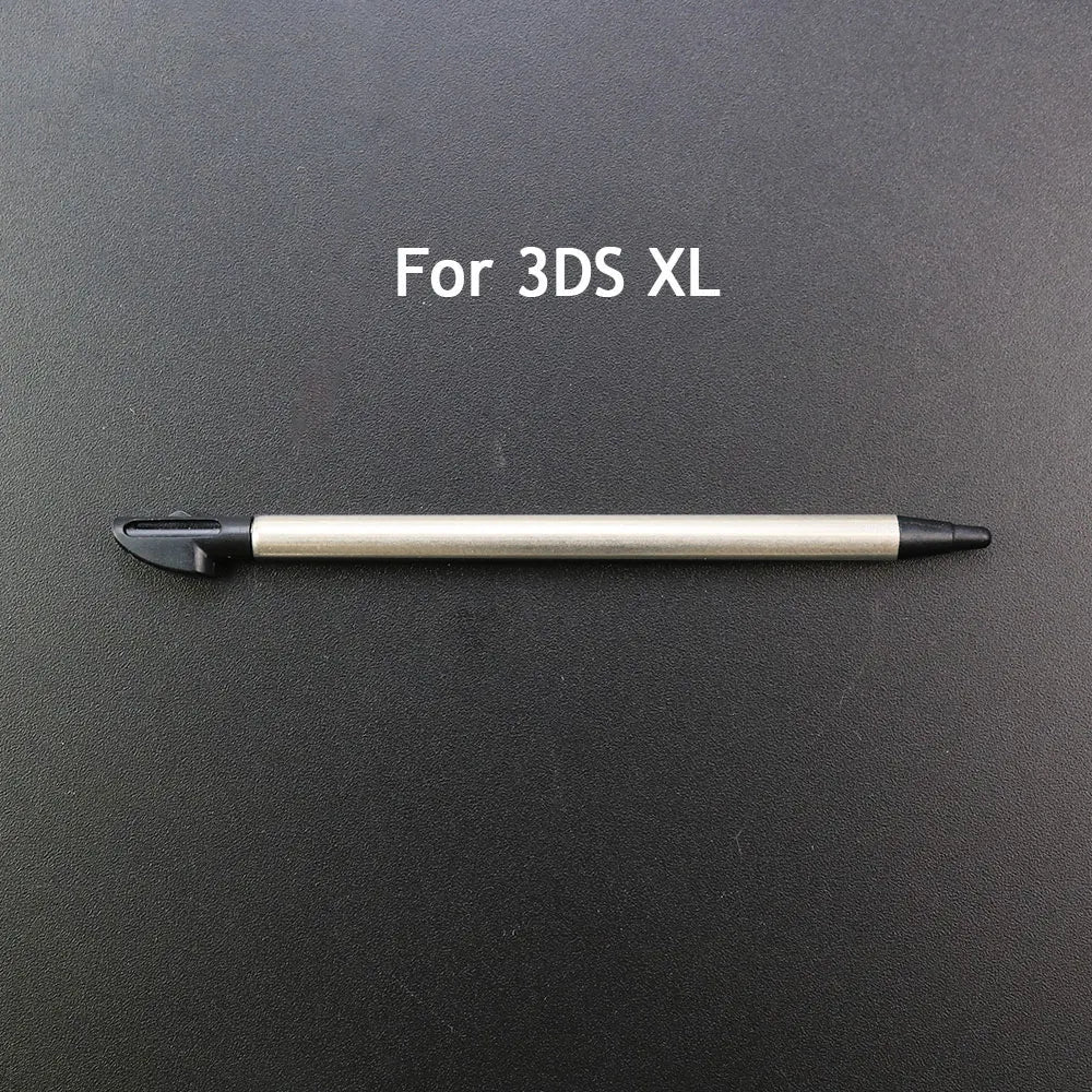 1piece Black Plastic Touch Screen Pen Metal Telescopic Stylus Pen For 2DS 3DS New 2DS 3DS XL LLFor DS Lite NDSL NDSI XL LL WII