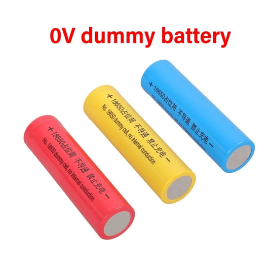 18650 Dummy Battery Spacer Tube 0V NonConductive For Power Adapters Welding Training DIY Projects Y4QD