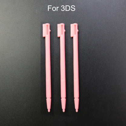 3PCS Plastic Stylus Touch Screen Metal Telescopic Stylus Pen for 3DS XLNDSI NDSL NDS New 2DS XL LL 2DS 3DS