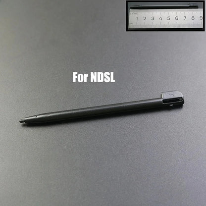 1pcs Black Plastic Stylus Touch Screen Metal Telescopic Stylus Pen For 2DS 3DS New 2DS LL XL New 3DS XL LL For NDSL NDSi NDS Wii
