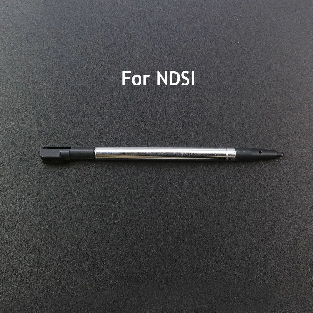 1piece Black Plastic Touch Screen Pen Metal Telescopic Stylus Pen For 2DS 3DS New 2DS 3DS XL LLFor DS Lite NDSL NDSI XL LL WII