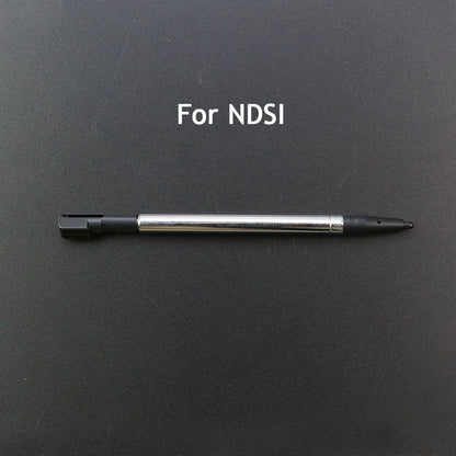 1piece Black Plastic Touch Screen Pen Metal Telescopic Stylus Pen For 2DS 3DS New 2DS 3DS XL LLFor DS Lite NDSL NDSI XL LL WII
