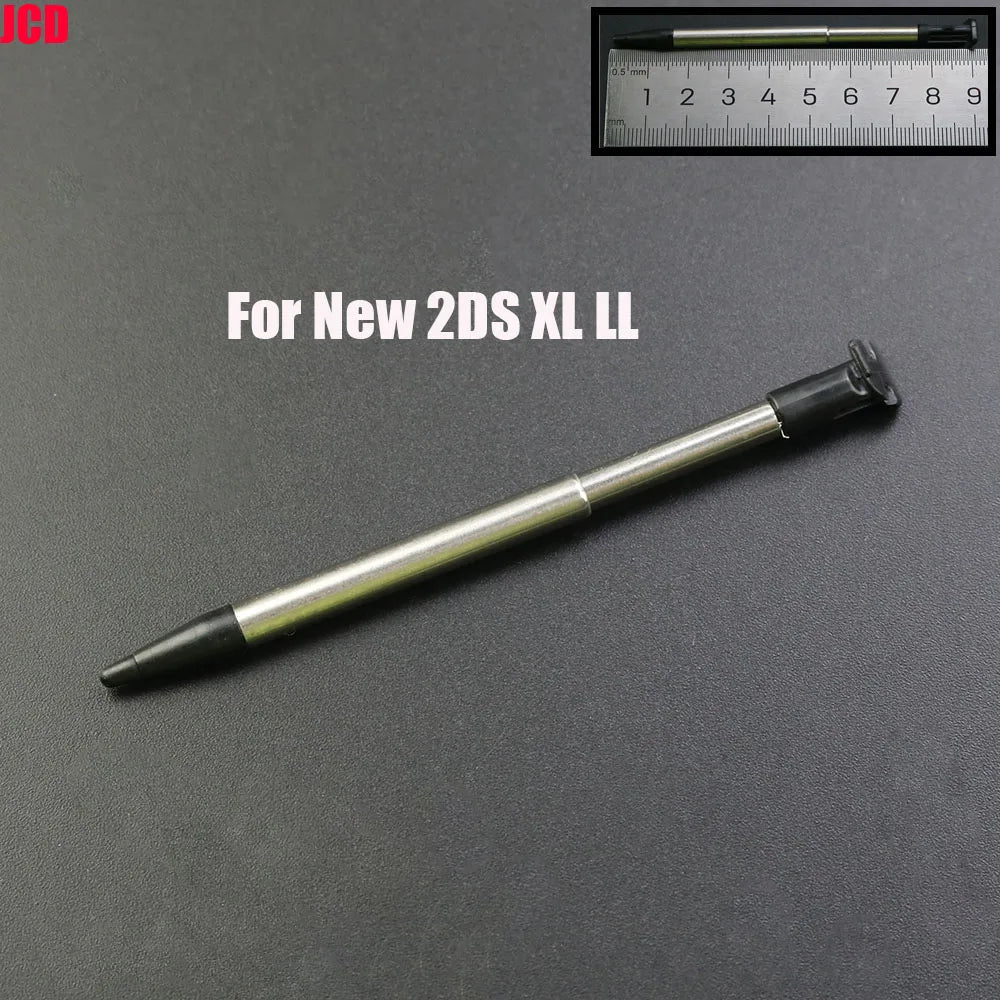 1pcs Black Plastic Stylus Touch Screen Metal Telescopic Stylus Pen For 2DS 3DS New 2DS LL XL New 3DS XL LL For NDSL NDSi NDS Wii