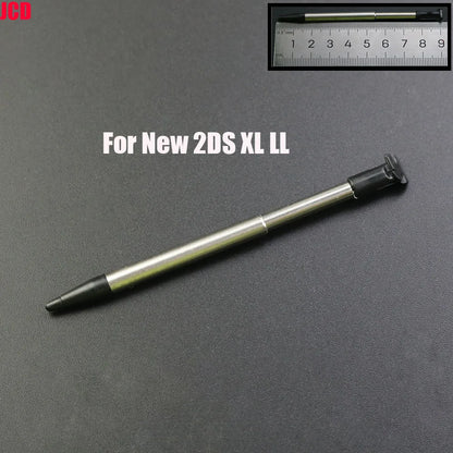 1pcs Black Plastic Stylus Touch Screen Metal Telescopic Stylus Pen For 2DS 3DS New 2DS LL XL New 3DS XL LL For NDSL NDSi NDS Wii