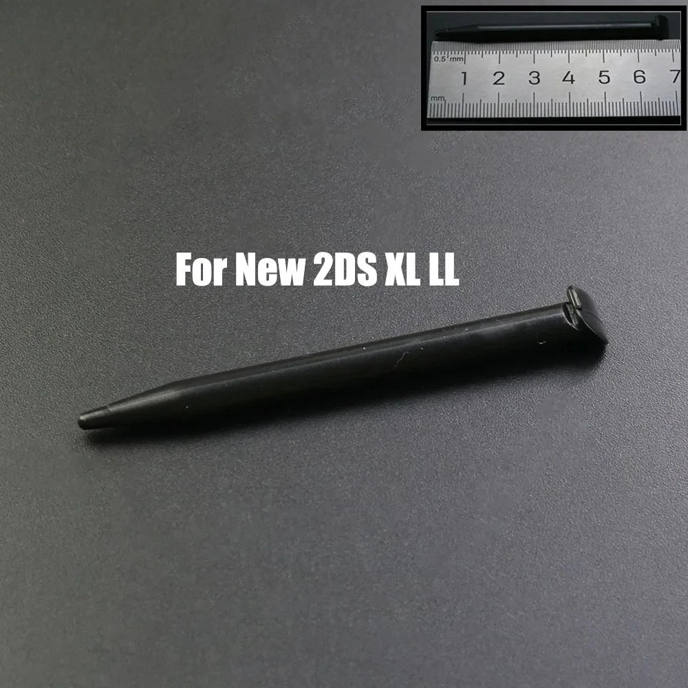1pcs Black Plastic Stylus Touch Screen Metal Telescopic Stylus Pen For 2DS 3DS New 2DS LL XL New 3DS XL LL For NDSL NDSi NDS Wii