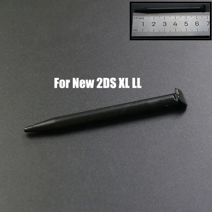 1pcs Black Plastic Stylus Touch Screen Metal Telescopic Stylus Pen For 2DS 3DS New 2DS LL XL New 3DS XL LL For NDSL NDSi NDS Wii