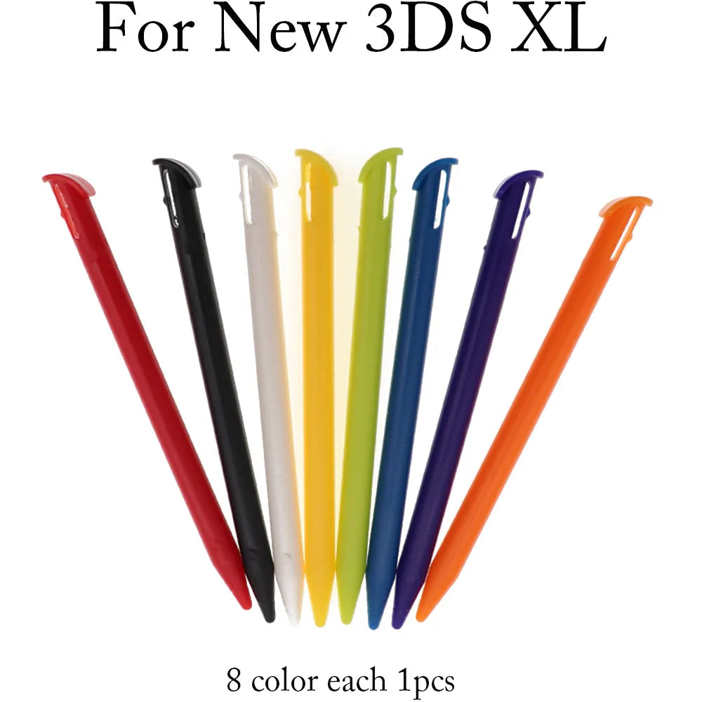 1Set Plastic&Metal Touch Screen Stylus Pen Game Console Pen for NDSL NDSi NDS WIIU 2DS 3DS XL LL New 3DSXL LL New 2DSXL