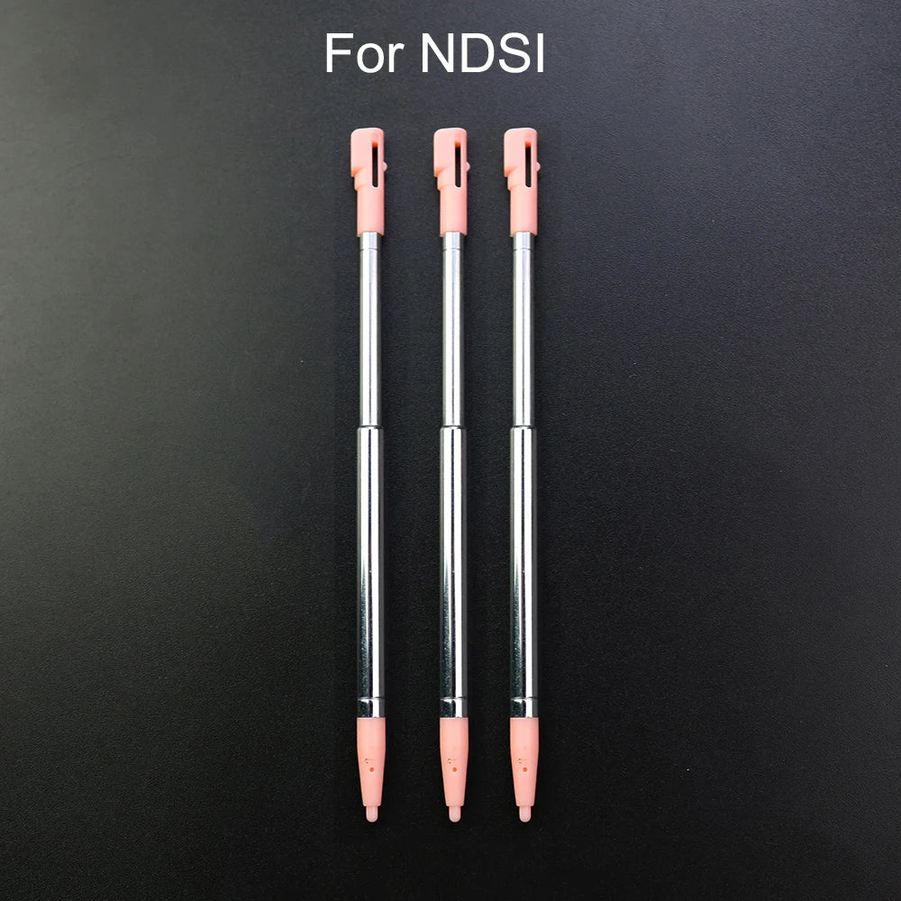 3PCS Plastic Stylus Touch Screen Metal Telescopic Stylus Pen for 3DS XLNDSI NDSL NDS New 2DS XL LL 2DS 3DS