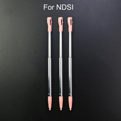 3PCS Plastic Stylus Touch Screen Metal Telescopic Stylus Pen for 3DS XLNDSI NDSL NDS New 2DS XL LL 2DS 3DS
