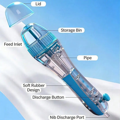 1pc Bead Pen with a 2.6Mm Tip for 3D Pixel Puzzles, Featuring an Automatic Mechanism. It Has an Ergonomic Grip for Comfortable