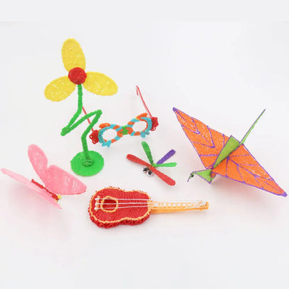 3D Pen Consumables PLA Filament Diameter 1.75mm Color 3D Pen Printing Material 20/30 Colors, 90M 150M 200M, Smokeless,Odorless
