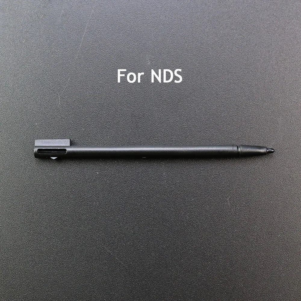 1piece Black Plastic Touch Screen Pen Metal Telescopic Stylus Pen For 2DS 3DS New 2DS 3DS XL LLFor DS Lite NDSL NDSI XL LL WII