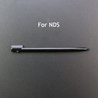 1piece Black Plastic Touch Screen Pen Metal Telescopic Stylus Pen For 2DS 3DS New 2DS 3DS XL LLFor DS Lite NDSL NDSI XL LL WII