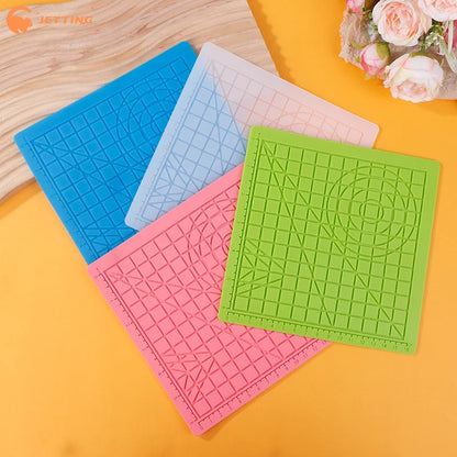 1PCS 3D Printing Pen Silicone Mat DIY Creative Drawing Template Pad With Heat-proof Finger Sleeve Art Tools Christmas Gift