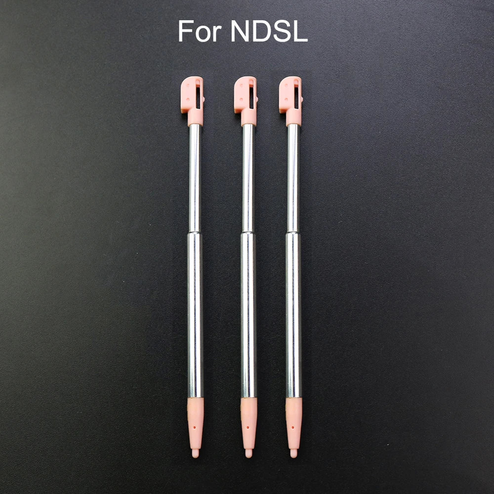 3PCS Plastic Stylus Touch Screen Metal Telescopic Stylus Pen for 3DS XLNDSI NDSL NDS New 2DS XL LL 2DS 3DS