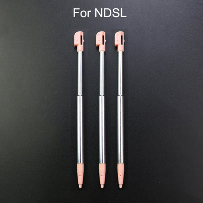3PCS Plastic Stylus Touch Screen Metal Telescopic Stylus Pen for 3DS XLNDSI NDSL NDS New 2DS XL LL 2DS 3DS