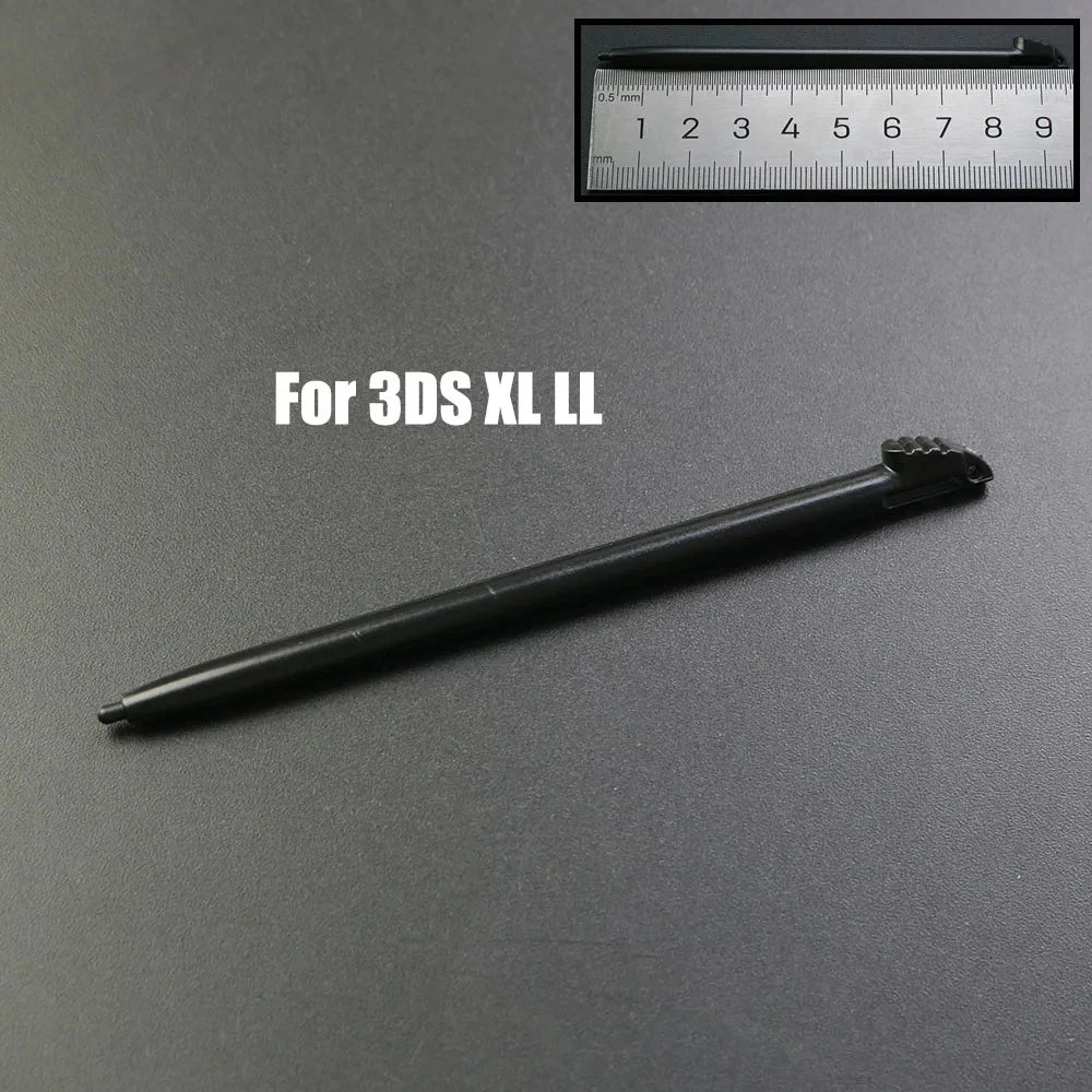 1pcs Black Plastic Stylus Touch Screen Metal Telescopic Stylus Pen For 2DS 3DS New 2DS LL XL New 3DS XL LL For NDSL NDSi NDS Wii