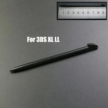 1pcs Black Plastic Stylus Touch Screen Metal Telescopic Stylus Pen For 2DS 3DS New 2DS LL XL New 3DS XL LL For NDSL NDSi NDS Wii