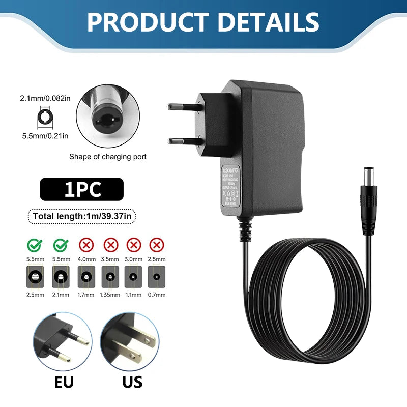 DC Power Supply 12V 24V 5V 6V 8V 9V 10V 13V 15V Power Supply Adapter Transformer AC 220V 110V TO DC 12 24 5 6 8 9 10 13 15 Volt